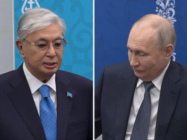 Predsjednik Kazastana zatražio kraj rata u Ukrajini, pogledajte Putinovu reakciju