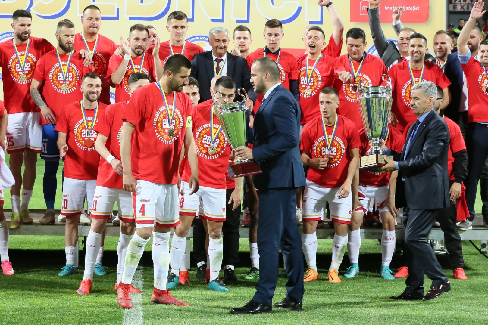 Predsjednik NS BiH čestitao Veležu veliki jubilej: Da bude zlatnije nego sada