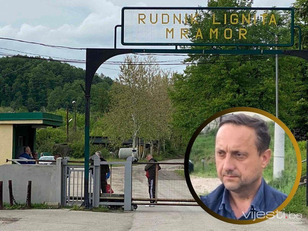 Predsjednik sindikata rudnika 'Mramor': Vrijeme nam ne ide u prilog