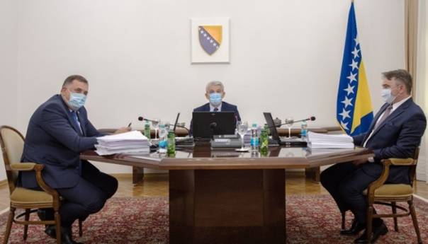 Predsjedništvo BiH danas o budžetu za 2020. godinu