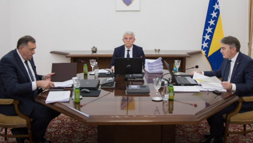Predsjedništvo BiH donijelo niz odluka, učestvovao i Dodik