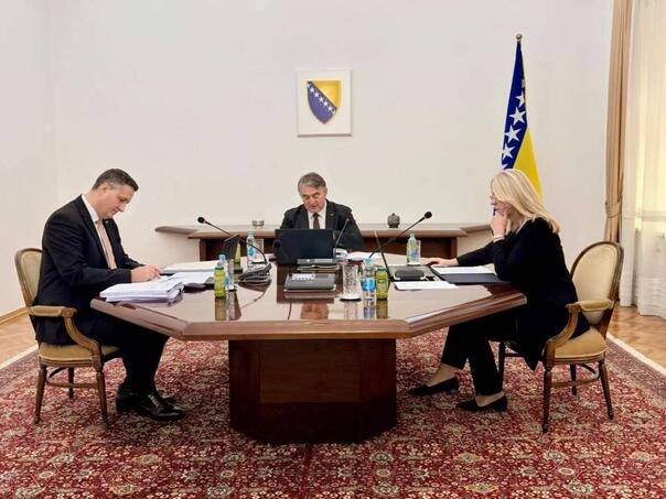 Predsjedništvo BiH odbilo nacrt budžeta za 2026. godinu