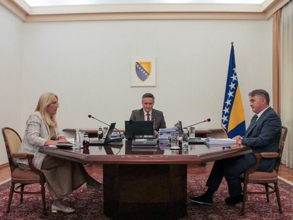 Predsjedništvo BiH usvojilo budžet za 2026. godinu, ide u Parlament