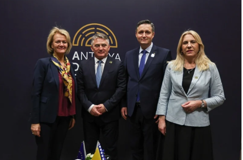 Predsjedništvo Bosne i Hercegovine sastalo se sa Angelinom Eichhrost u Antaliji