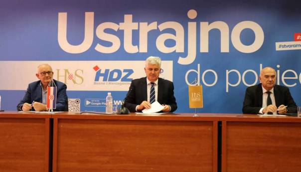Predsjedništvo HDZ-a BiH danas o implementaciji izbornih rezultata