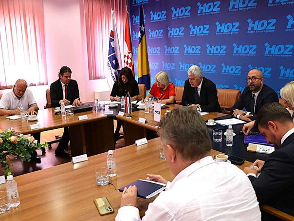 Predsjedništvo HDZ-a BiH: Posljednja šansa da vlast na nivou BiH funkcioniše