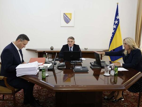 Predsjedništvo BiH usvojilo budžet za 2026. godinu, ide u Parlament