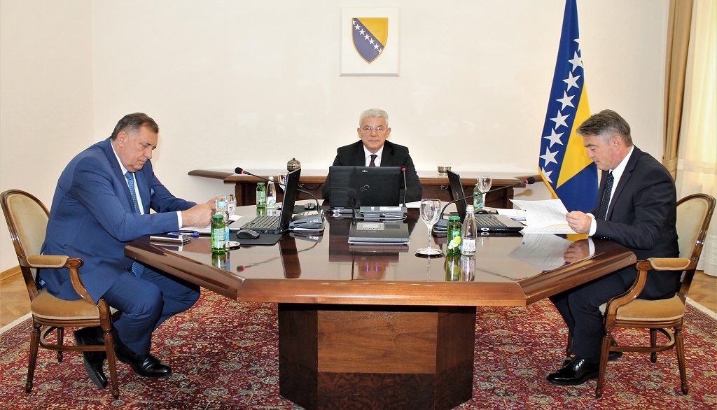 Predsjedništvu BiH dostavljen budžet BiH za 2022.