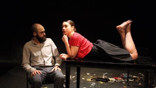 Predstava 'Crni kos' u eMTeeM-u