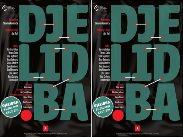 Predstava 'Djelidba' na putovanju kroz BiH