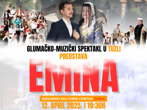 Predstava "Emina" stiže u Tuzlu: Jedinstvena pozorišna priča 12. aprila u BKC-u