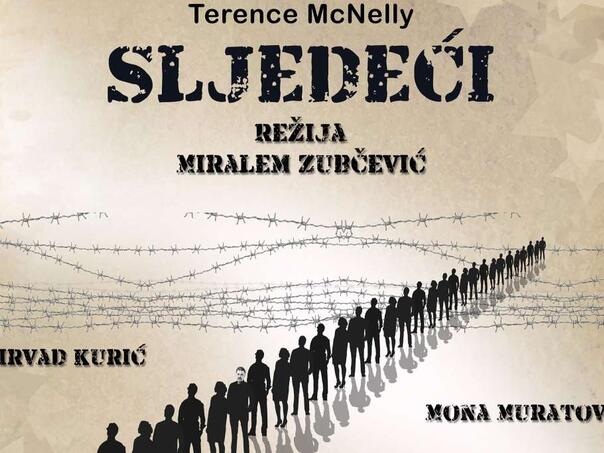 Predstava 'Sljedeći' u režiji Miralema Zubčevića na teatarskoj sceni Jelićeve 27. septembra