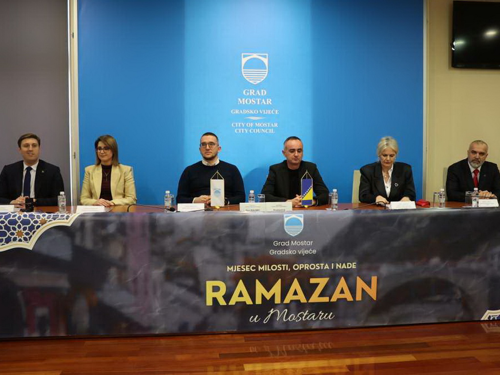 Predstavljen program "Ramazana u Mostaru", prvi put bit će podignuta i zastava manifestacije