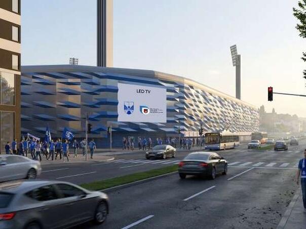 Predstavljen projekt nove fasade sjeverne tribine stadiona Grbavica
