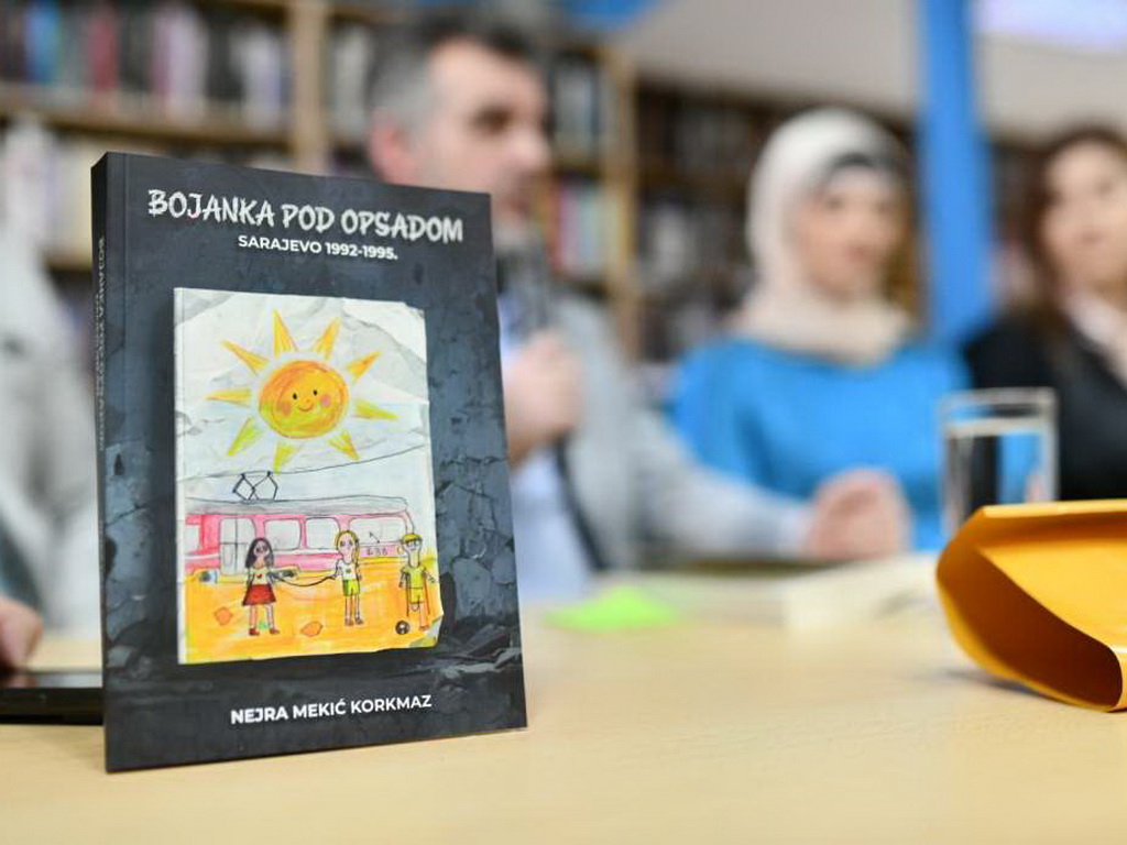 Predstavljen roman "Bojanka pod opsadom", emotivan i edukativan prikaz djetinjstva pod opsadom