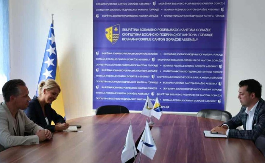 Predstavnici CESS-a iz Nizozemske i CSS-a iz Sarajeva posjetili BPK Goražde