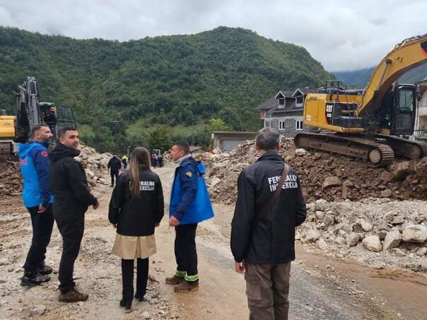 Predstavnici FUZIP-a u obilasku poplavljenih područja u Donjoj Jablanici i Buturović Polju