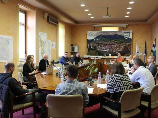 Predstavnici Općine Jablanica i UNDP-a o EU projektu podrške oporavku od poplava