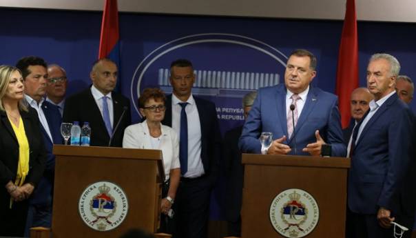 Predstavnici RS neće učestvovati u radu institucija BiH