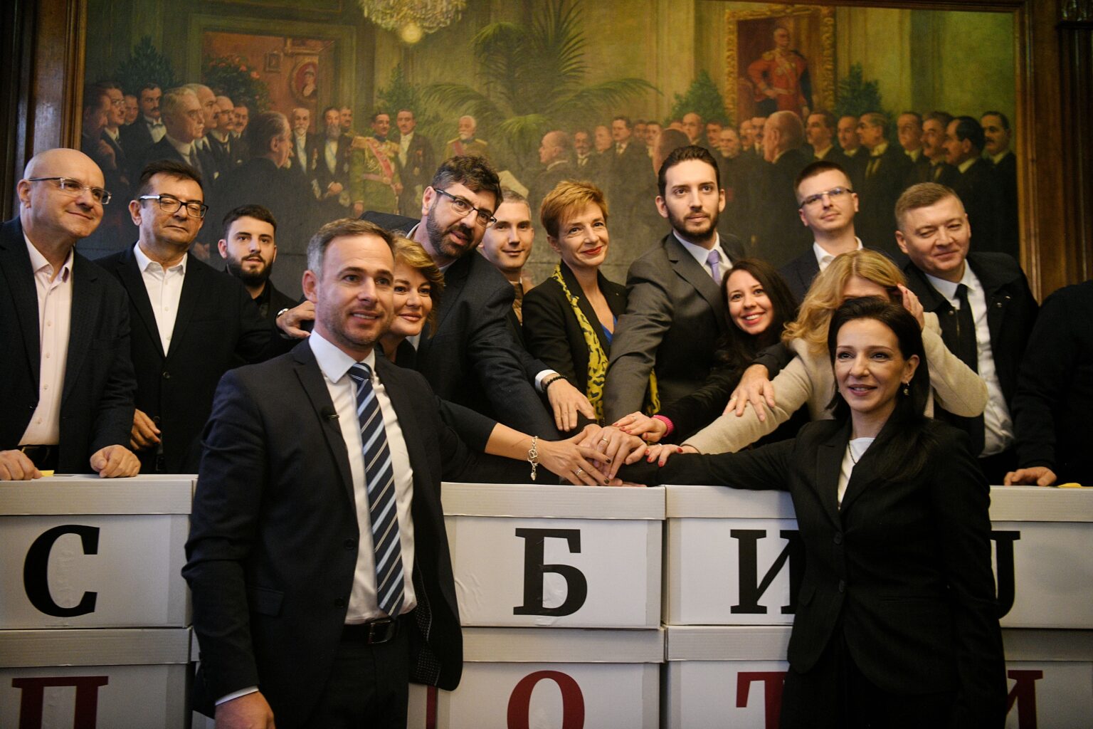 Predstavnici 'Srbija protiv nasilja' predali izbornu listu za beogradske izbore