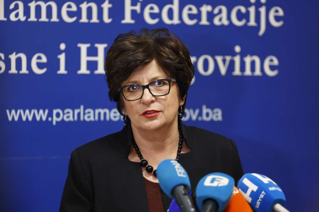 Predstavnički dom PFBiH razmotrit će sutra i ostavku predsjedavajuće