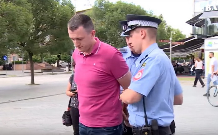Predstavnik "Pravde za Davida" uhapšen tokom davanja izjave