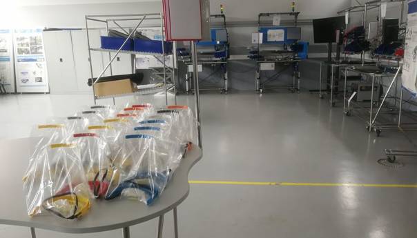 Preko 100 vizira isporučeno medicinskom osoblju SKB-a Mostar