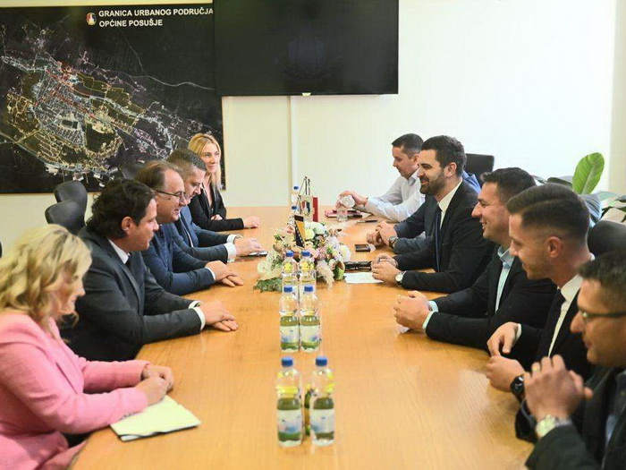 Premijer Nikšić i federalni ministri Kraljević i Mijatović posjetili općinu Posušje