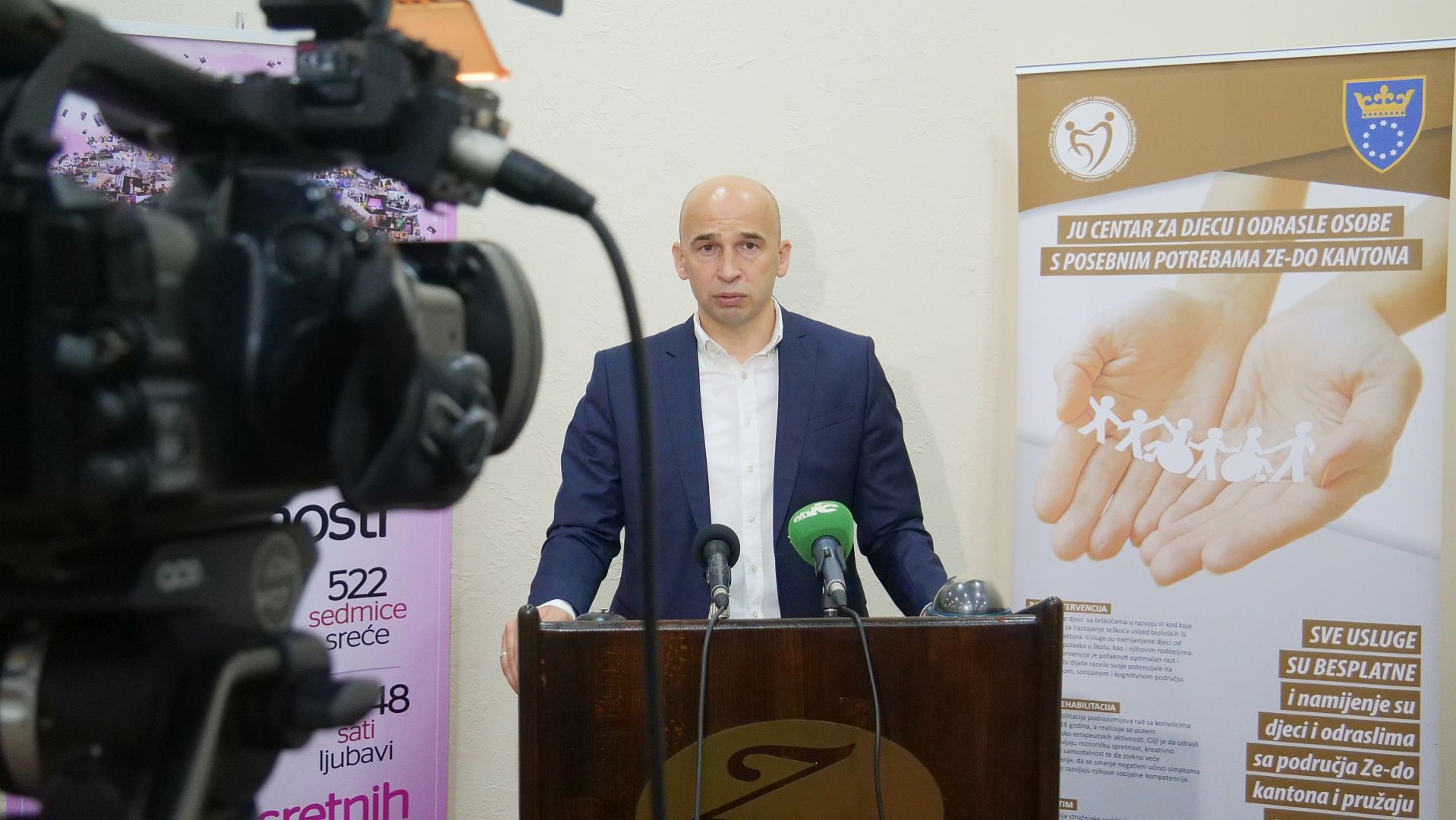 Premijer Pivić: Vlada ZDK-a će nadomjestiti sredstva koja Grad Zenica odbija odobriti Centru za djecu i odrasle sa posebnim potrebama