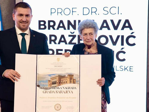 Preminula dobitnica Šestoaprilske nagrade akademkinja Branislava Peruničić