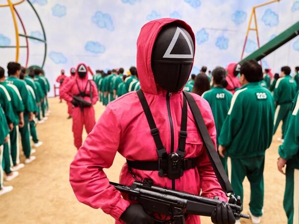 Preminula glumica serije Squid Game