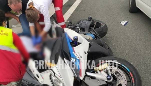 Preminuo motociklista u saobraćajnoj nesreći kod Sarajeva