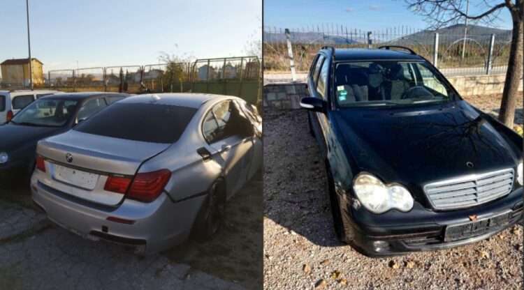 Pretres auto-otpada: Oduzeti polovni automobili i dijelovi vrijedni 160.000 KM