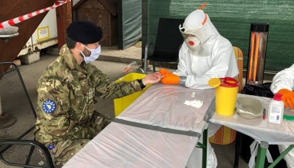 Preventivna testiranja na COVID-19 u objektima EUFOR-a