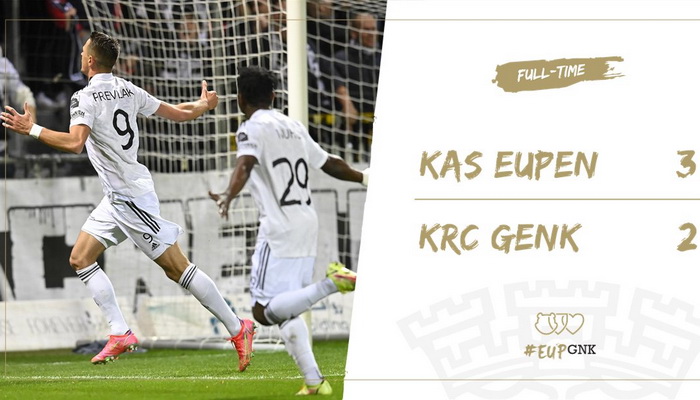 Prevljak doveo Eupen na lidersku poziciju belgijskog prvenstva
