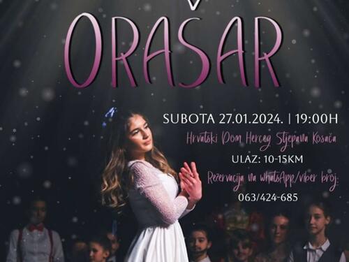 Priča o snazi snova: Baletno-plesna predstava 'Orašar' u subotu u Mostaru