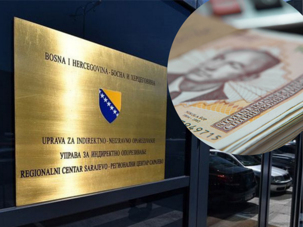 Prihodi od indirektnih poreza veći za 652 miliona KM