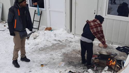 Prihvatljiviji uslovi u Lipi kod Bihaća, nema više ljudi pod otvorenim nebom