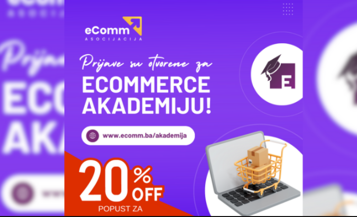 Prijave za eComm Akademiju traju do 26. oktobra - zato požurite da osigurate svoje mjesto!