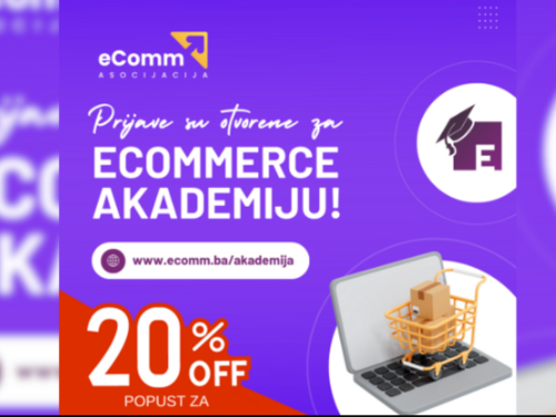 Prijave za eComm Akademiju traju do 26. oktobra - zato požurite da osigurate svoje mjesto!