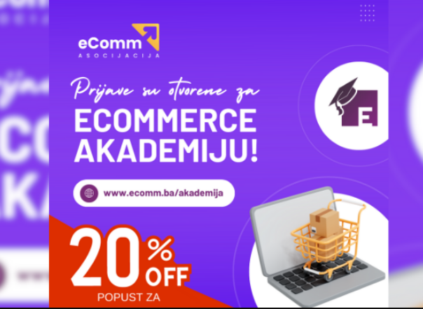 Prijave za eComm Akademiju traju do 26. oktobra - zato požurite da osigurate svoje mjesto!