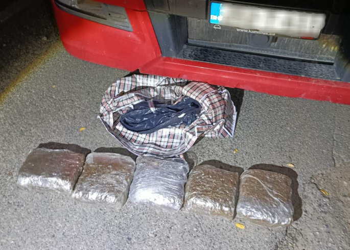 Prijedor: U akciji "MAN" pronađeno pet kilograma droge