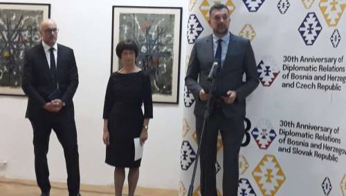 Prijem povodom 30 godina od uspostave diplomatskih odnosa BiH, Češke i Slovačke