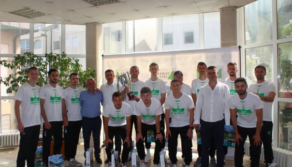 Prijem za prvake Druge lige FBiH-Jug, članove Fudbalskog kluba Klis