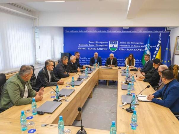 Prijem za ratne komandante povodom 32. godine osnivanja 5. Korpusa Armije RBiH