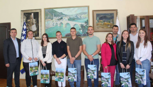 Prijem za uspješne konjičke srednjoškolce, pobjednike i učesnike STEM natjecanja