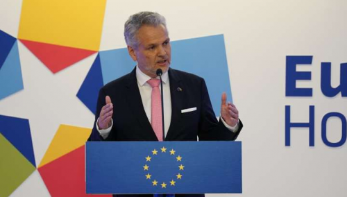 Prijemom i koncertom ispred Vječne vatre obilježen Dan Evrope