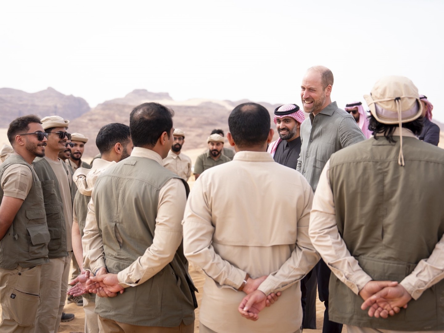 Princ William završava posjetu Saudijskoj Arabiji obilaskom historijskog grada Al Ula