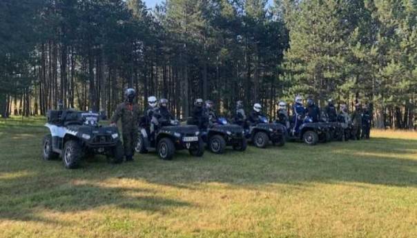 Pripadnici GPBiH na obuci za korištenje ATV vozila