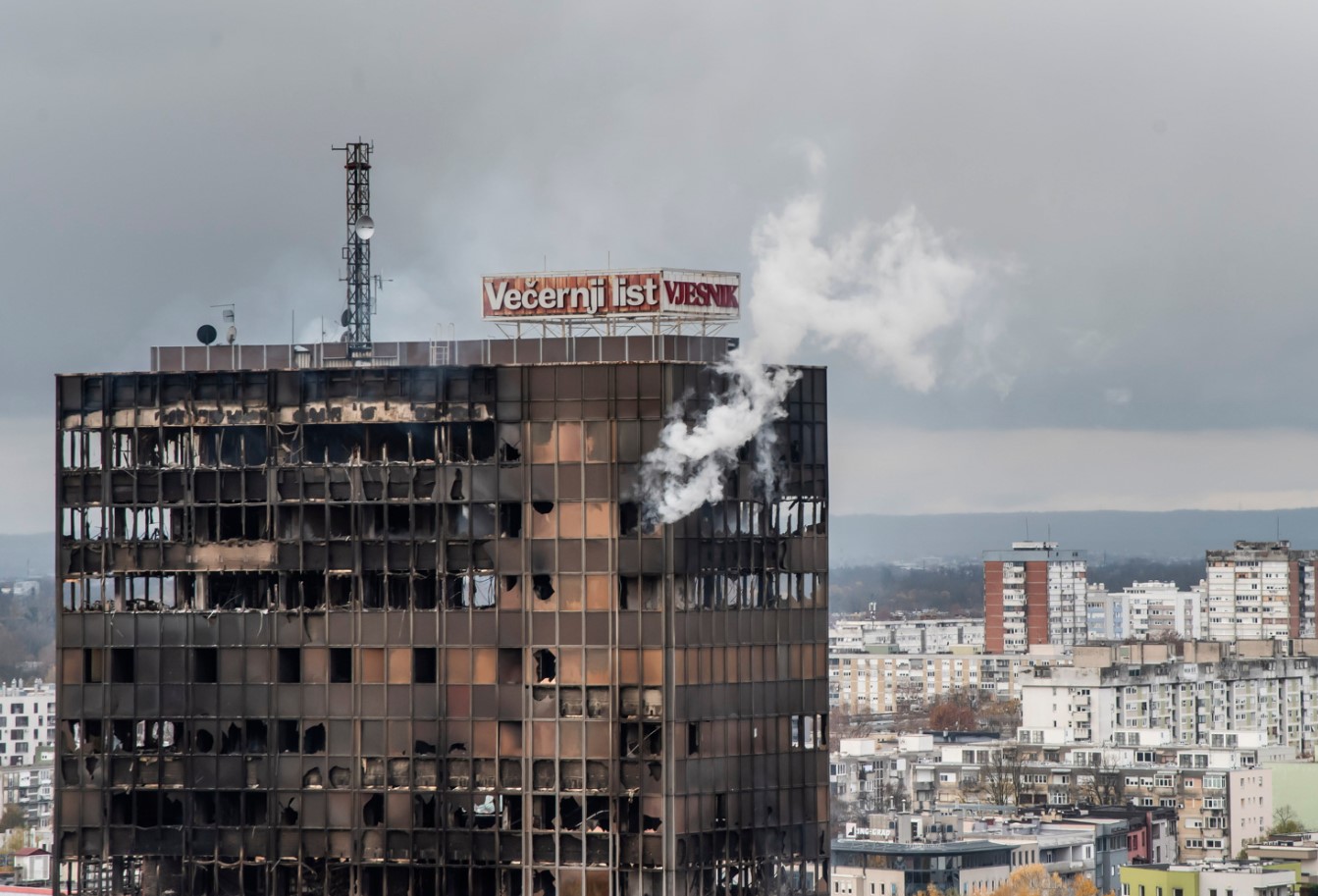 Pritvor dvojici osumnjičenih zbog požara u Vjesnikovom neboderu